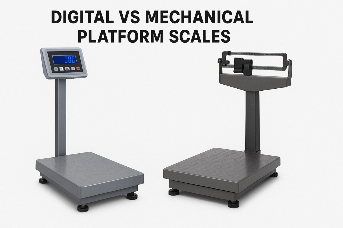 Difference Between Digital and Mechanical Platform Scales
